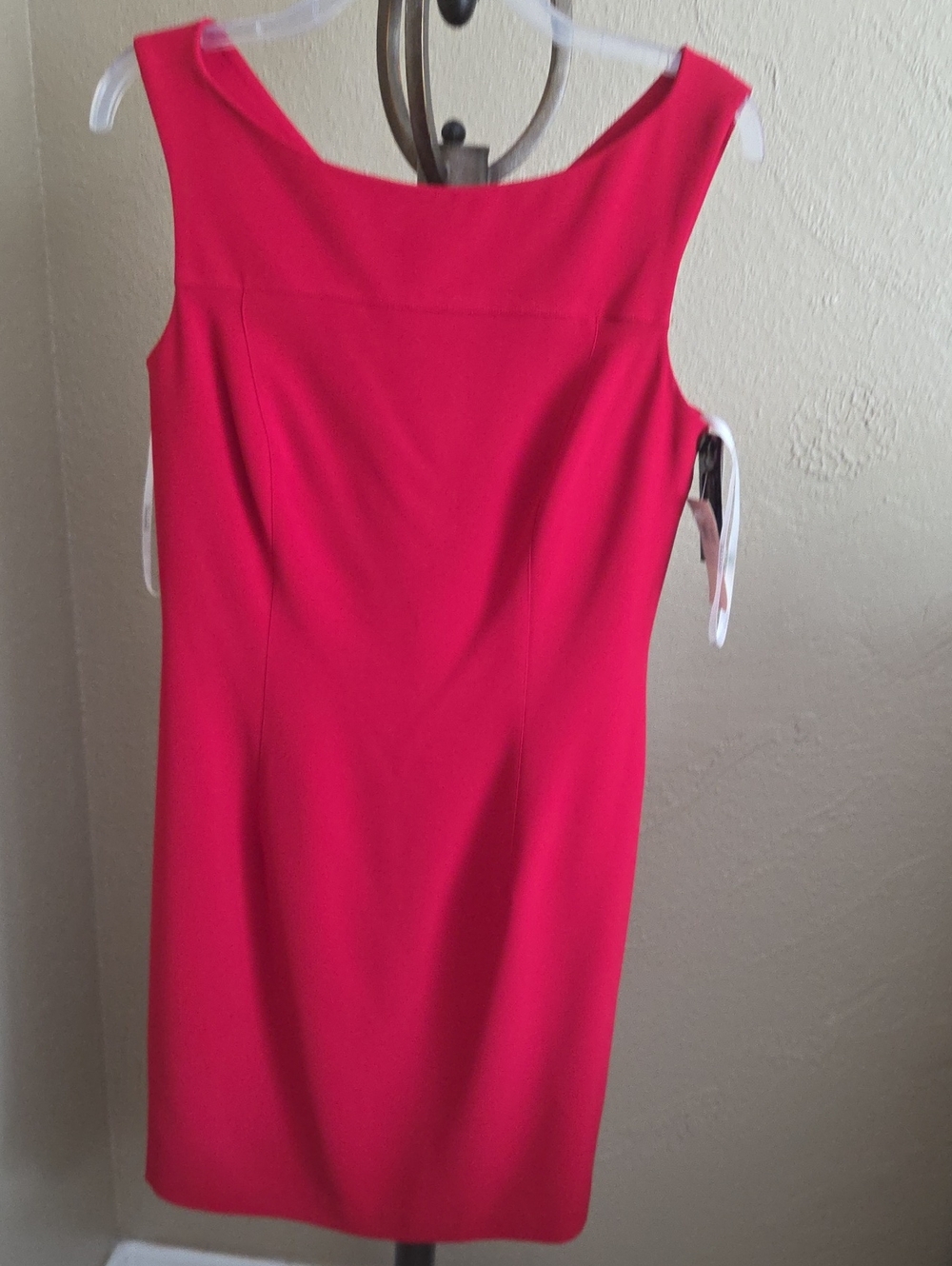 Tahari Sheath Dress in Hot Pink